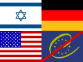 Ja zur Freundschaft Israel - Deutschland - USA, Nein zur antichristlichen Politik des Europarats